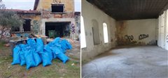 Νέος καθαρισμός κεντρικού κτηρίου στο πρώην Στρατόπεδο Κόδρα από τον Δήμο Καλαμαριάς
