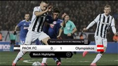 ΠΑΟΚ - Ολυμπιακός 0-1 (βιντεο)