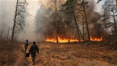 Οι φωτιές κοντά στο Τσερνόμπιλ δεν θέτουν κίνδυνο για την υγεία