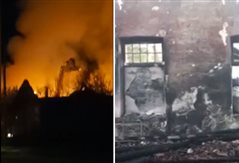 Καλαμαριά: Μεγάλη φωτιά στο Κόδρα (βιντεο)