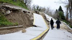 Μηχανικοί στο Άγιο Όρος για να εκτιμήσουν τις καταστροφές