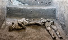 Αρχαιολόγοι εντόπισαν καλοδιατηρημένα λείψανα δύο ανδρών στην Πομπηϊα