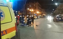 Θεσσαλονίκη: Σοβαρός τραυματισμός πεζής το βράδυ
