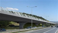 Θεσσαλονίκη - Η υπερυψωμένη γέφυρα στην περιφερειακή και η σύνδεση με το αεροδρόμιο