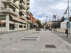 Κορονοϊός: Έρημη πόλη η Καλαμαριά (φωτο)