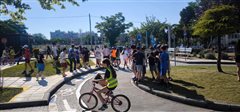 Χαμόγελα, ποδήλατα και μαθήματα ζωής στην Παγκόσμια Ημέρα Ποδηλάτου στην Καλαμαριά